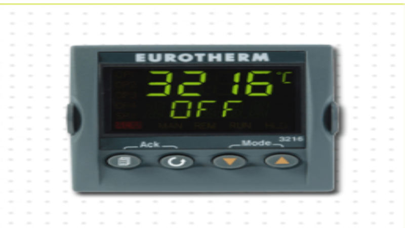 How to Set Up the Control Action on the Eurotherm 3216